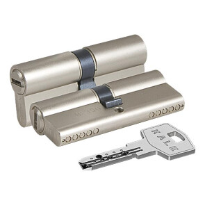Цилиндровый механизм «164 BN/90» (35+10+45) mm Никель 5 кл.