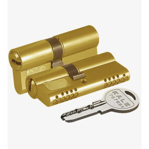 Цилиндровый механизм «164 OBS SNE/90» (40+10+40) mm Латунь 5 кл.