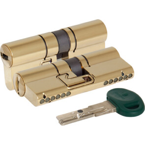 Цилиндровый механизм «C31D363601LC5» (72 мм/31+10+31) Латунь