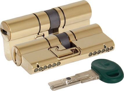 Цилиндровый механизм «C31D363601LC5» (72 мм/31+10+31) Латунь