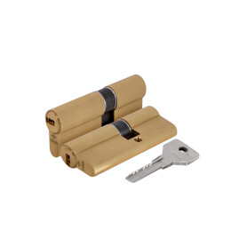 Цилиндровый механизм «Cisa ASIX OE300-07.00» (60 мм/25+10+25) Латунь
