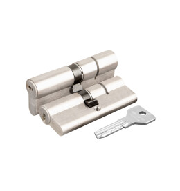 Цилиндровый механизм Cisa ASIX OE300-21.12 (90 мм/35+10+45) Никель