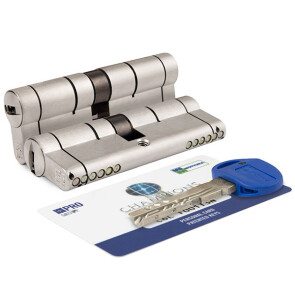 Цилиндровый механизм «CP4D414601» (87 мм/36+10+41) МатНикель