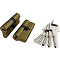 Цилиндровый механизм R6000Key60(25+10+25) AB бронза 5Key