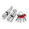 Цилиндровый механизм (D-PRO502/100) D-PRO5002Knob100(45+10+45) CP хром 5Key
