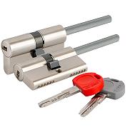 Цилиндровый механизм под вертушку (дл. шток) Cisa ASIX PRO OE307-81.12 (65 мм/30+10+25), НИКЕЛЬ