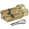 Цилиндровый механизм с вертушкой 164 OBS SCE/100 (45+10+45) mm латунь 5 кл.