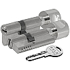 tumb 1 - Цилиндровый механизм с вертушкой 164 OBS SCE/100 (45+10+45) mm никель 5 кл. БЛИСТЕР