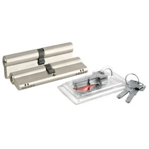 Цилиндровый механизм перекодируемый «164 OBS BNE-Z/68» (26+10+32) mm Никель 5 кл.+ 2 кл.