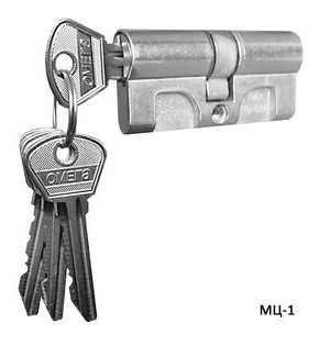 Цилиндровый механизм «МЦ1» Никель