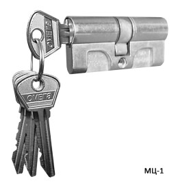 Цилиндровый механизм «МЦ1» Никель