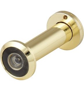 VIEWER 2 DVZ 60x100/16 (оптика пластик, угол обзора 180) GP Золото