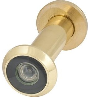 Глазок дверной, оптика стекло DV-PRO 3/100-60/BR (DVG3) GP золото
