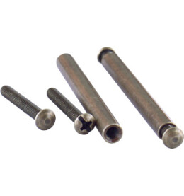 Стяжка «М4х55» с декоративной шляпкой 6,4 мм AB Бронза