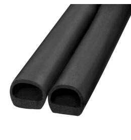 Уплотнитель РГ-127-01 (12,7 х 14,2 мм) без клеевой основы (бобина 180 м)