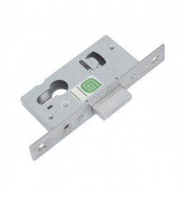 Корпус узкопрофильного замка «PROFI 25.01.16» Хром