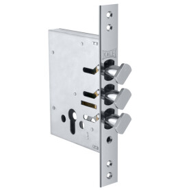 Корпус врезного цилиндрового замка «287 D w/b» Хром