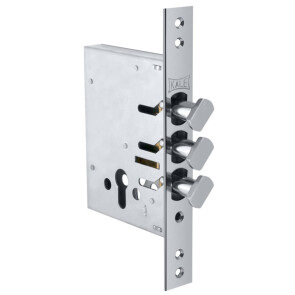 Корпус врезного цилиндрового замка «287 D w/b» Хром