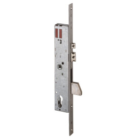 Корпус врезного замка электромеханического «16.215.30.0» (выпадающий ригель) Хром