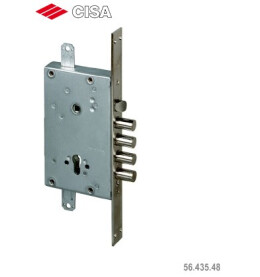 Корпус врезного замка с защёлкой «LOGO LINE 56.435.48» (тех. упаковка) Хром