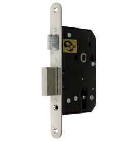 Корпус врезного замка с защёлкой «ЗВ4 401.0.0» Хром