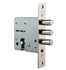 Корпус врезного замка «ЗВ 12.01» Хром