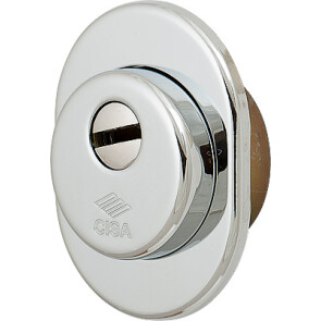 Броненакладка на цилиндр «06.470.01.18» (06.480.01.0+06.483.00.0.18+06.483.61.0.18) Хром