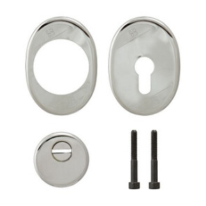 Броненакладка на цилиндр «94 KIT» 1101/CR (set: 94.11625 + 94.505 + 95.304 + 95.308+99.293/90) Хром