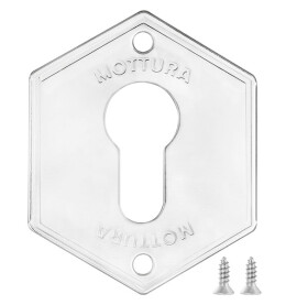 Накладка на цилиндр «95.297» 1 шт. Хром