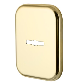 Декоративная квадратная накладка на сувальдный замок «PS-DEC SQ» (ATC Protector 1) GP-2 Золото