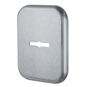 Декоративная квадратная накладка на сувальдный замок «PS-DEC SQ» (ATC Protector 1) SC-14 МатХром