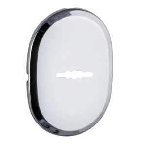 Декоративная накладка «ESC 475» (90х65) на сувальдный замок CP Хром