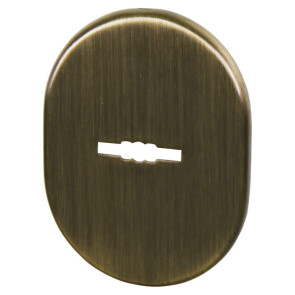 Накладка на сувальдный замок ESC.S.SF/OV.475 (ESC 475) AB зелёная бронза