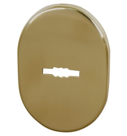 Накладка на сувальдный замок ESC.S.SF/OV.475 (ESC 475) GP латунь