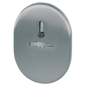 Накладка на сувальдный замок ESC.S-lift.SF/OV.476 (ESC 476) с шторкой SN мат.никель