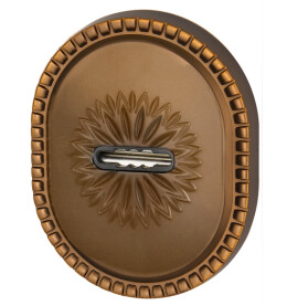 Накладка на сувальдный замок ESC.S-auto.CL/OV (PS-DEC CL) BB-17 коричневая бронза