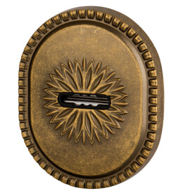 Накладка на сувальдный замок ESC.S-auto.CL/OV (PS-DEC CL / ATC Protector 1) OB-13 античная бронза