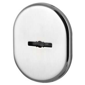 Декоративная накладка на сувальдный замок со шторкой «PS-DEC CT» (ATC Protector 1) CP-8 Хром