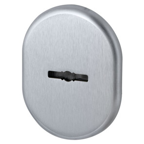 Декоративная накладка на сувальдный замок со шторкой «PS-DEC CT» (ATC Protector 1) SC-14 МатХром