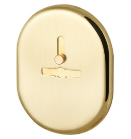 Декоративная накладка на сувальдный замок со шторкой «PS/VC-DEC» (ATC Protector 1) GP-2 Золото