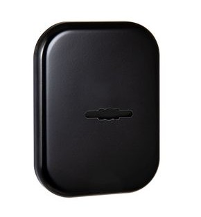 Накладка на сувальдный замок ESC.S.XL/K.486 BL (SC 486-S SQ XL) со шторкой черный (1шт.)