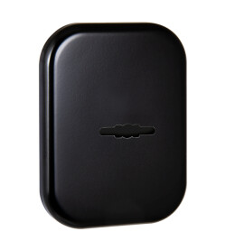 Накладка на сувальдный замок ESC.S.XL/K.486 BL (SC 486-S SQ XL) со шторкой черный (1шт.)