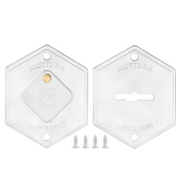 Комплект накладок на сувальдный замок «95.299» Хром, 2 шт