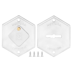 Комплект накладок на сувальдный замок «95.299» Хром, 2 шт