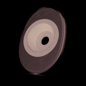 Накладка на замок 3D KEY, наружная 95.504B0/глубина 10 мм МатХром, 1 шт