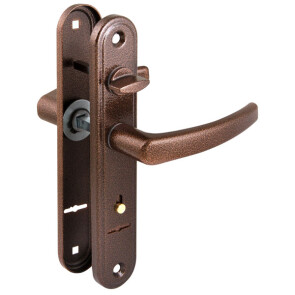 Ручка дверная «4112 Вега» Антик, 124:1:90(2474)