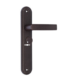 Ручка дверная для «ЗВ9 902 НР0501» (плоская) с пружиной Медный антик