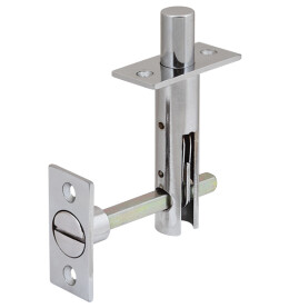 Задвижка торцевая TDB-PRO/860SET CP (TDB 860-24) CP (хром) 60мм 8шт./упак.