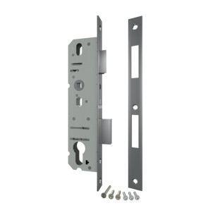 Корпус узкопрофильного замка с защелкой PROF4924-30/92 CP хром