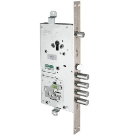 Замок врезной двухсистемный 54.J939M-D MyKey (правый), перекод. с торца, кл. 40 мм, без накл.